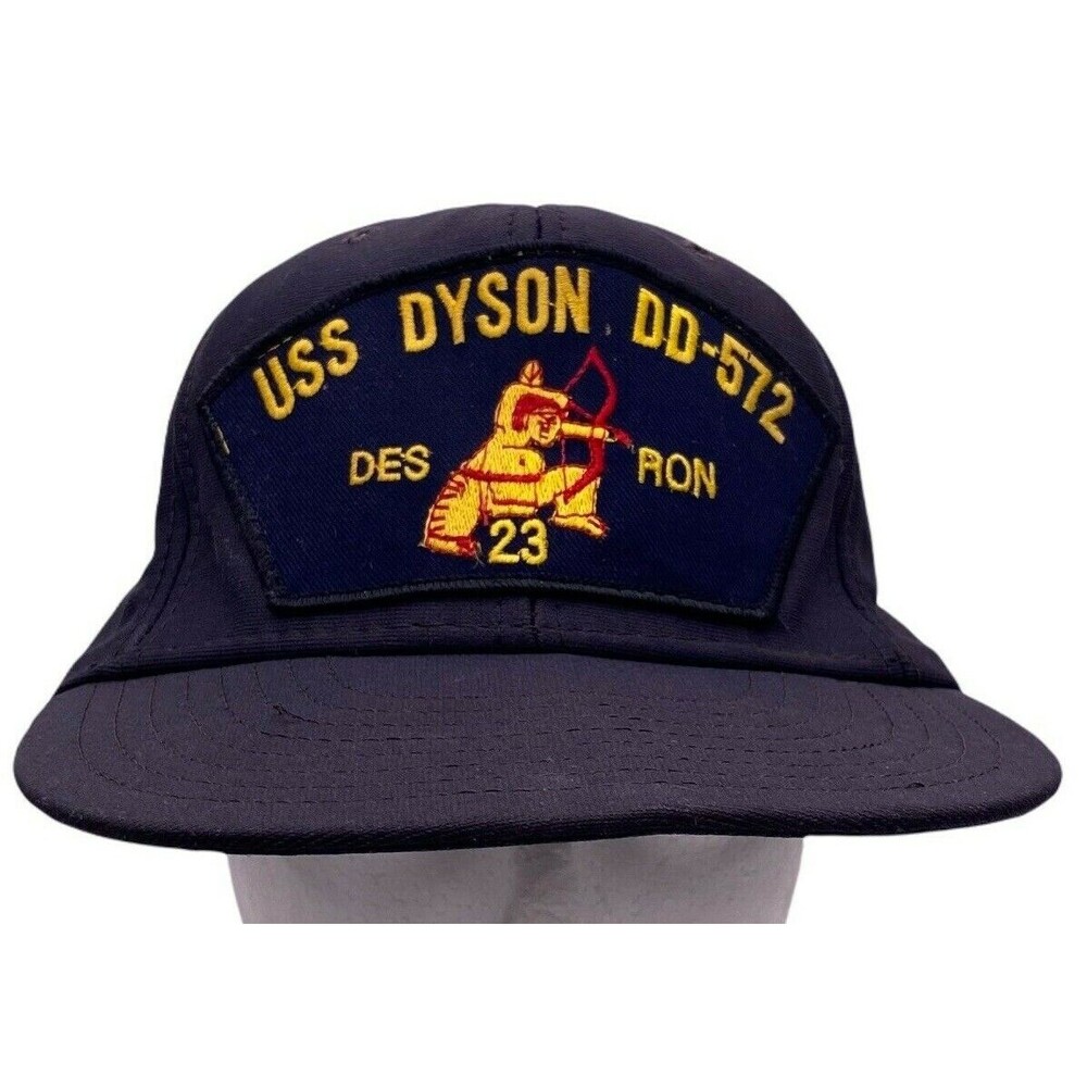 Navy Ship Hat Cap USS Dyson DD-772 United States Destroyer Snapback Made USA - Picture 3 of 12